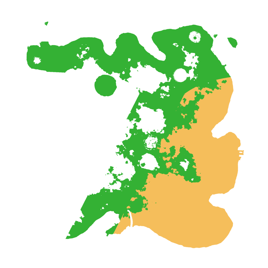 Biome Rust Map: Procedural Map, Size: 3500, Seed: 1738118867