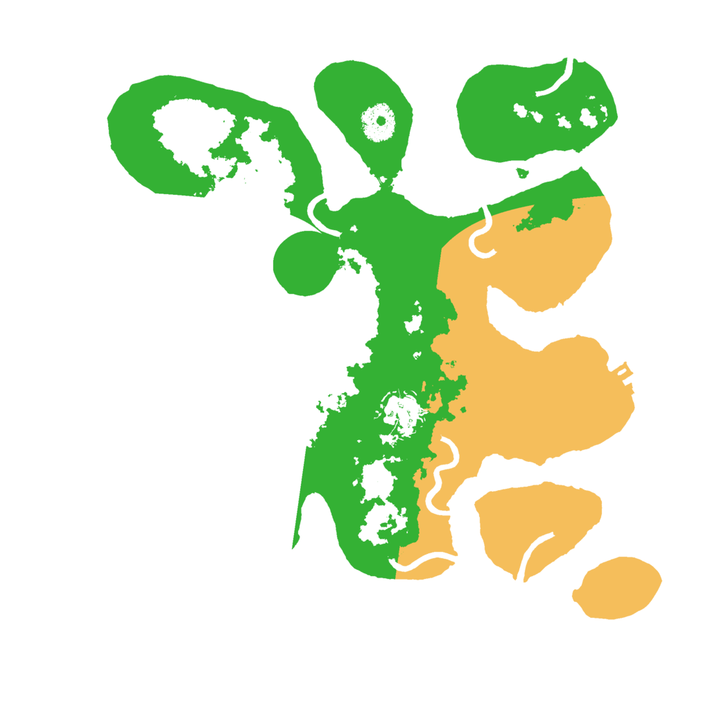 Biome Rust Map: Procedural Map, Size: 3000, Seed: 1988880131