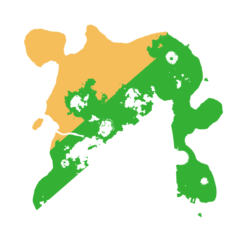 Biome Rust Map: Procedural Map, Size: 3000, Seed: 1031263616
