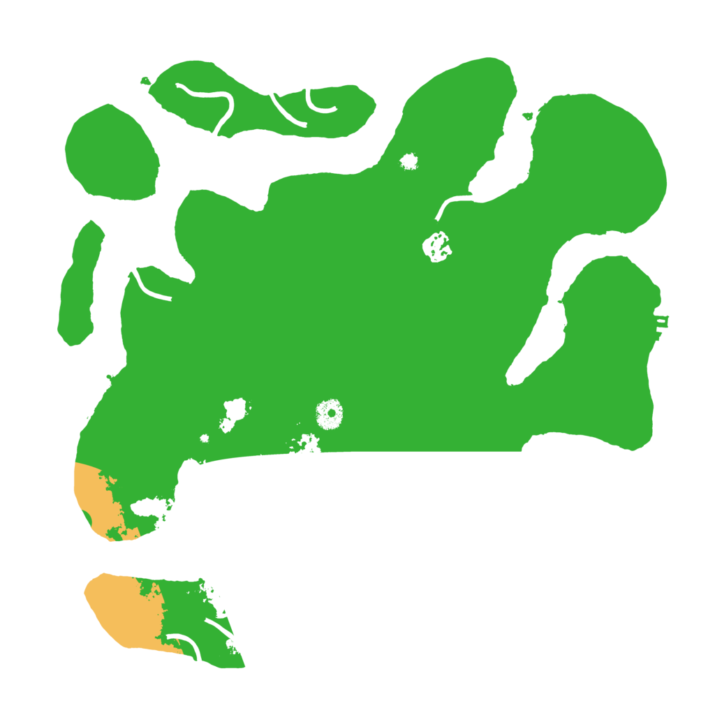 Biome Rust Map: Procedural Map, Size: 3700, Seed: 1505788977