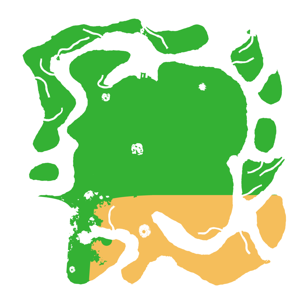 Biome Rust Map: Procedural Map, Size: 3750, Seed: 594169999