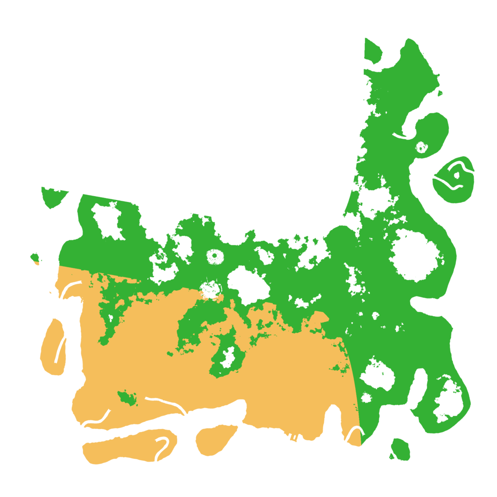 Biome Rust Map: Procedural Map, Size: 4500, Seed: 921853544