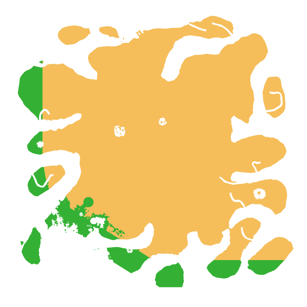 Biome Rust Map: Procedural Map, Size: 4000, Seed: 2042