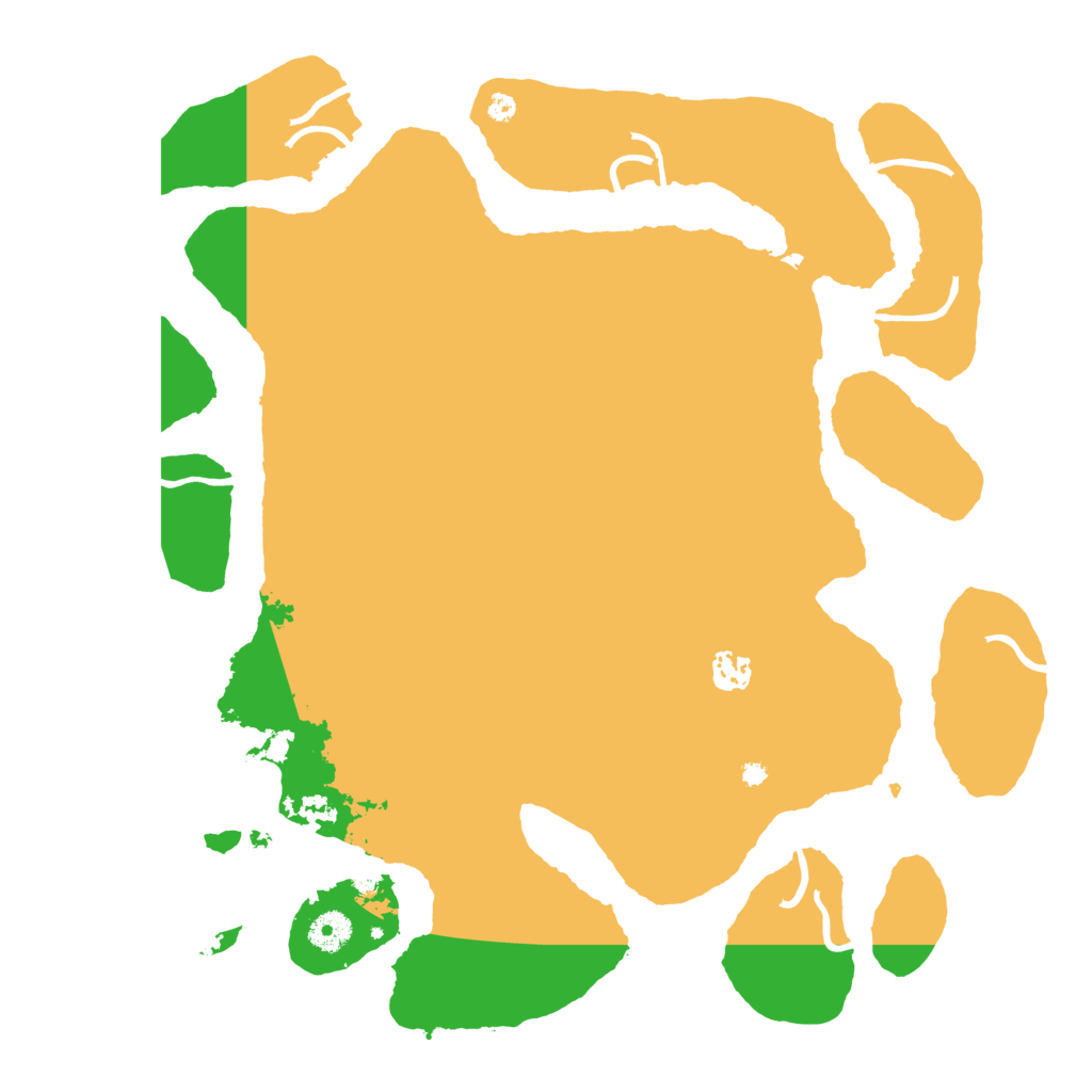 Biome Rust Map: Procedural Map, Size: 4000, Seed: 59236559