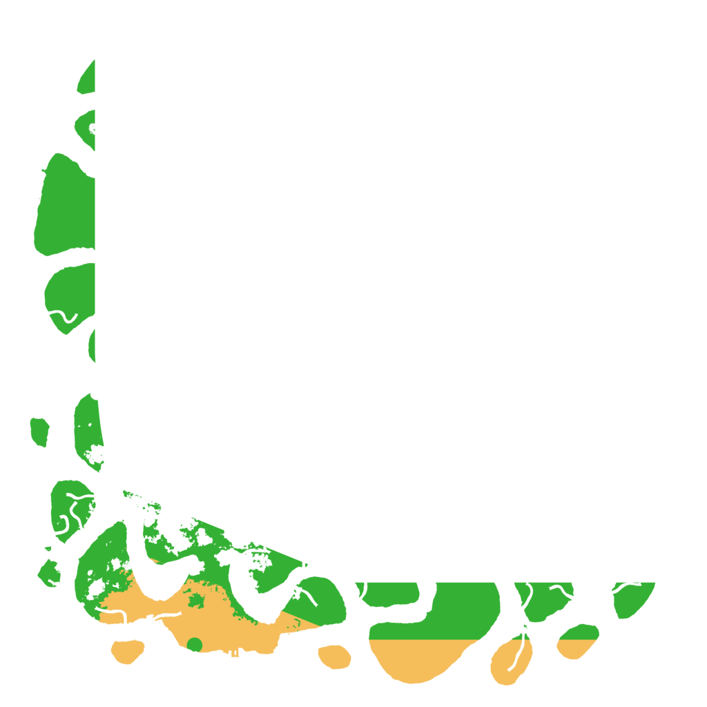 Biome Rust Map: Procedural Map, Size: 6000, Seed: 1090151