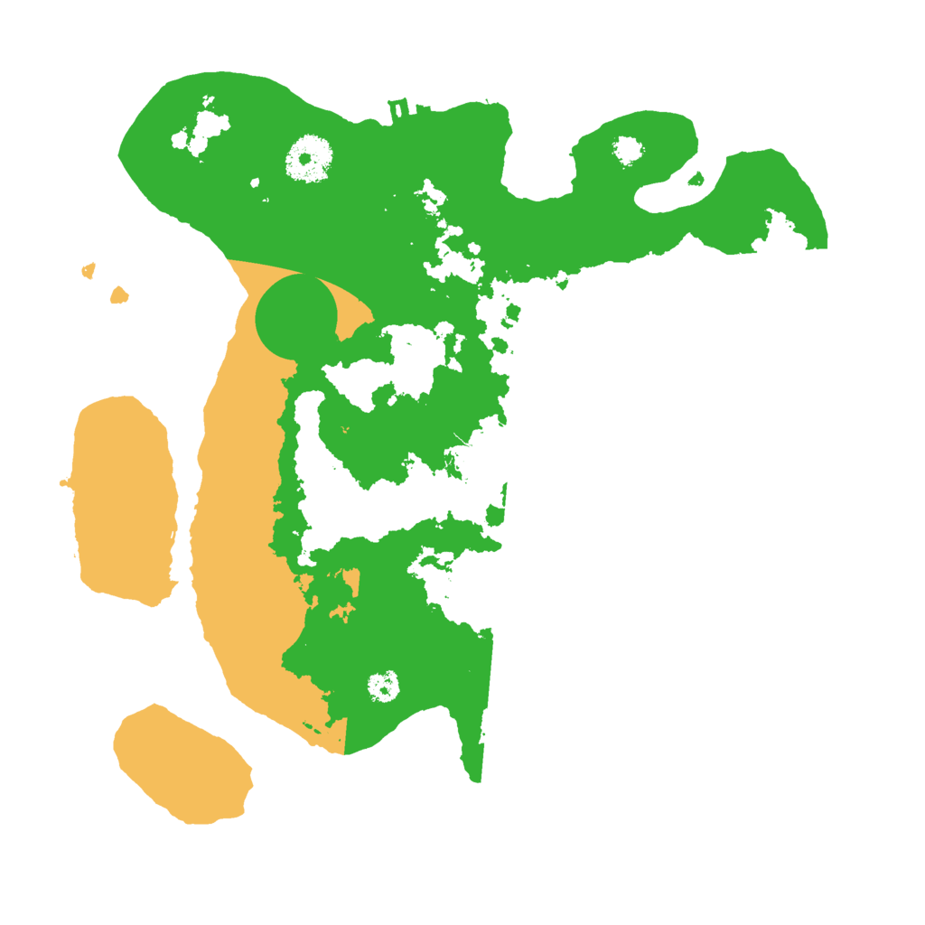 Biome Rust Map: Procedural Map, Size: 3000, Seed: 638399001