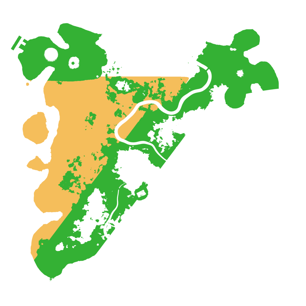 Biome Rust Map: Procedural Map, Size: 3950, Seed: 965313047