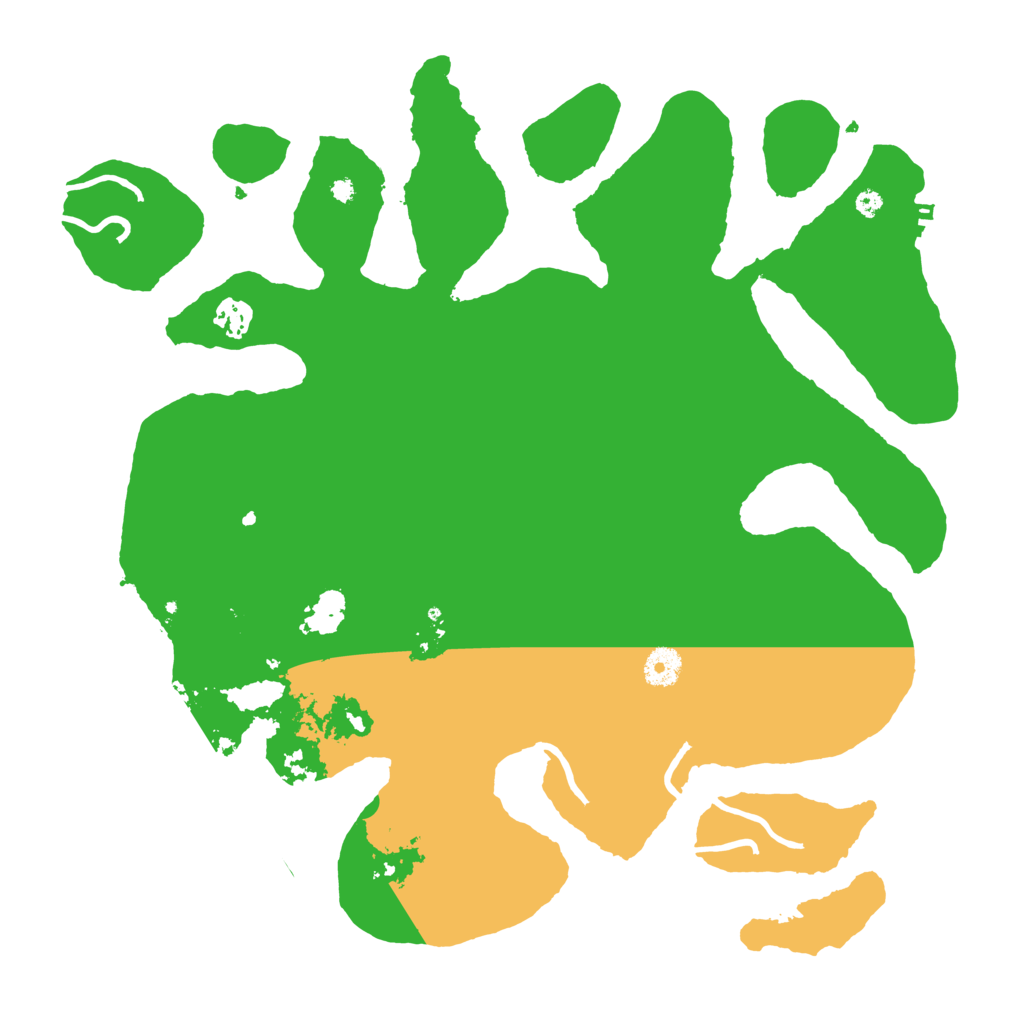Biome Rust Map: Procedural Map, Size: 4000, Seed: 23460