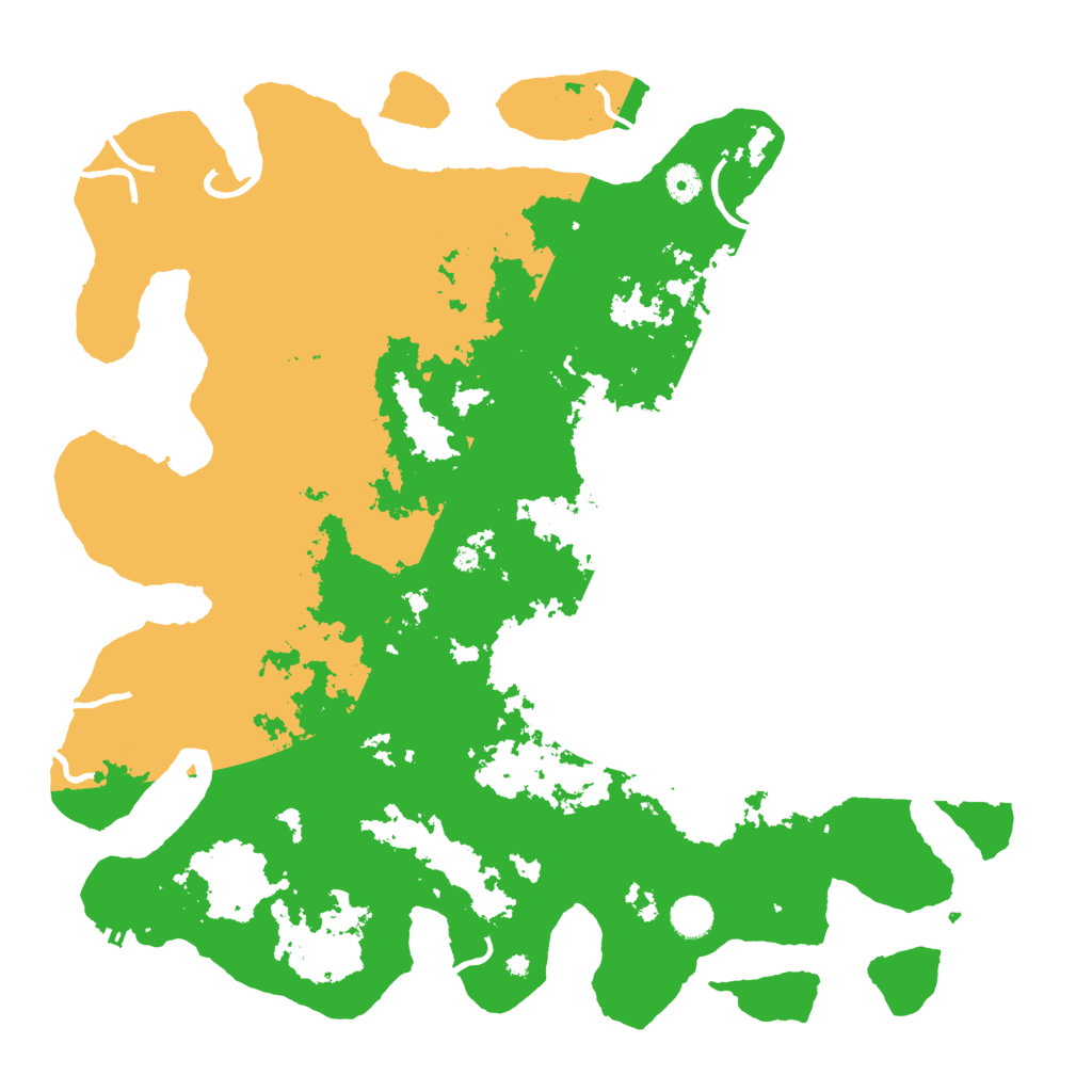 Biome Rust Map: Procedural Map, Size: 4500, Seed: 99502