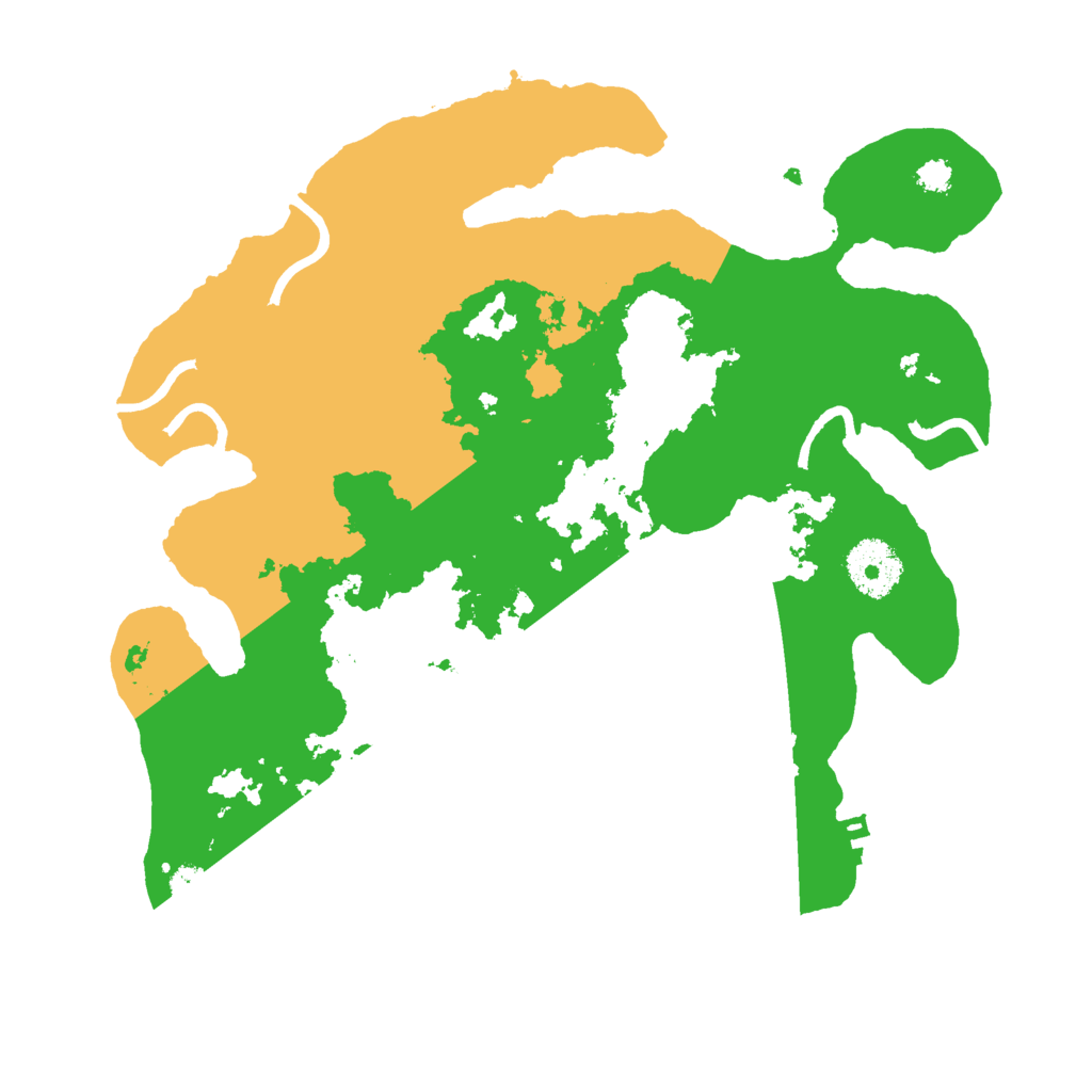 Biome Rust Map: Procedural Map, Size: 3000, Seed: 1401528030