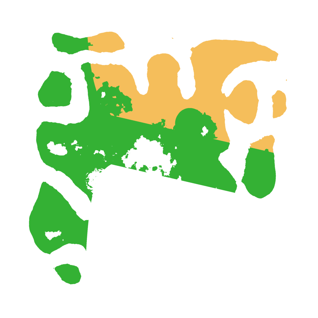 Biome Rust Map: Barren, Size: 3000, Seed: 936548