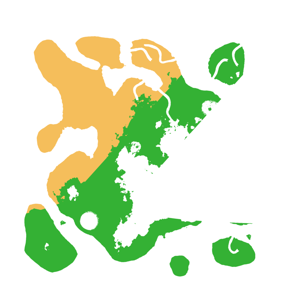 Biome Rust Map: Procedural Map, Size: 3000, Seed: 1610150621