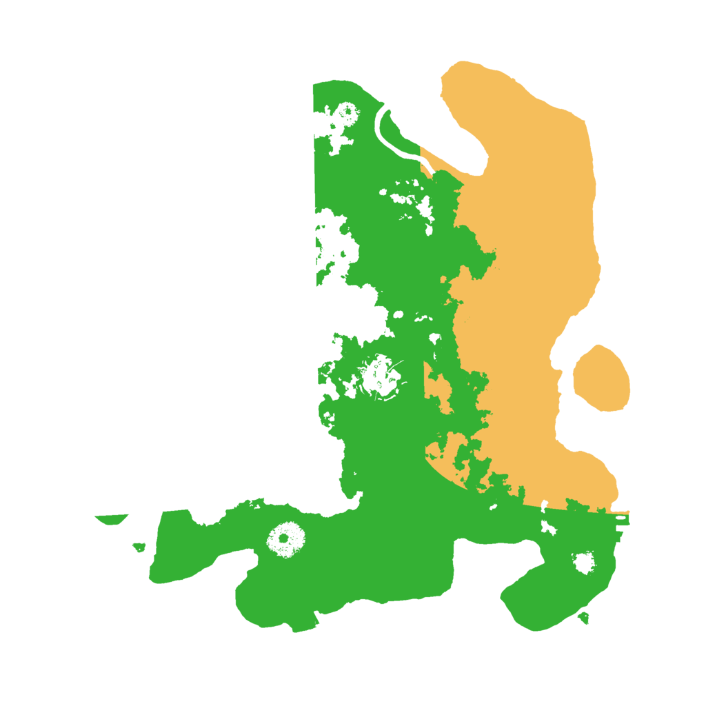 Biome Rust Map: Procedural Map, Size: 3000, Seed: 269984