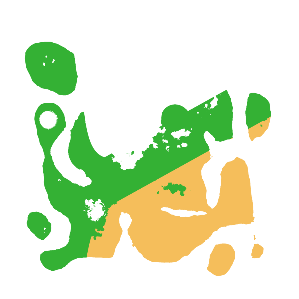 Biome Rust Map: Barren, Size: 3000, Seed: 501326