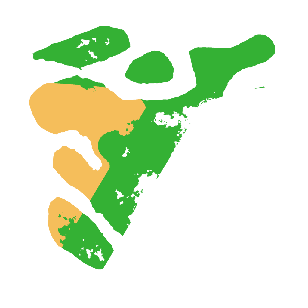 Biome Rust Map: Barren, Size: 3000, Seed: 940429