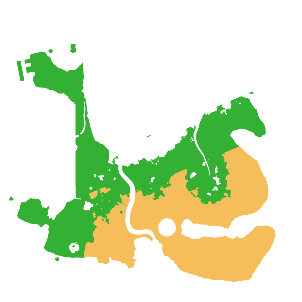 Biome Rust Map: Procedural Map, Size: 3000, Seed: 177902