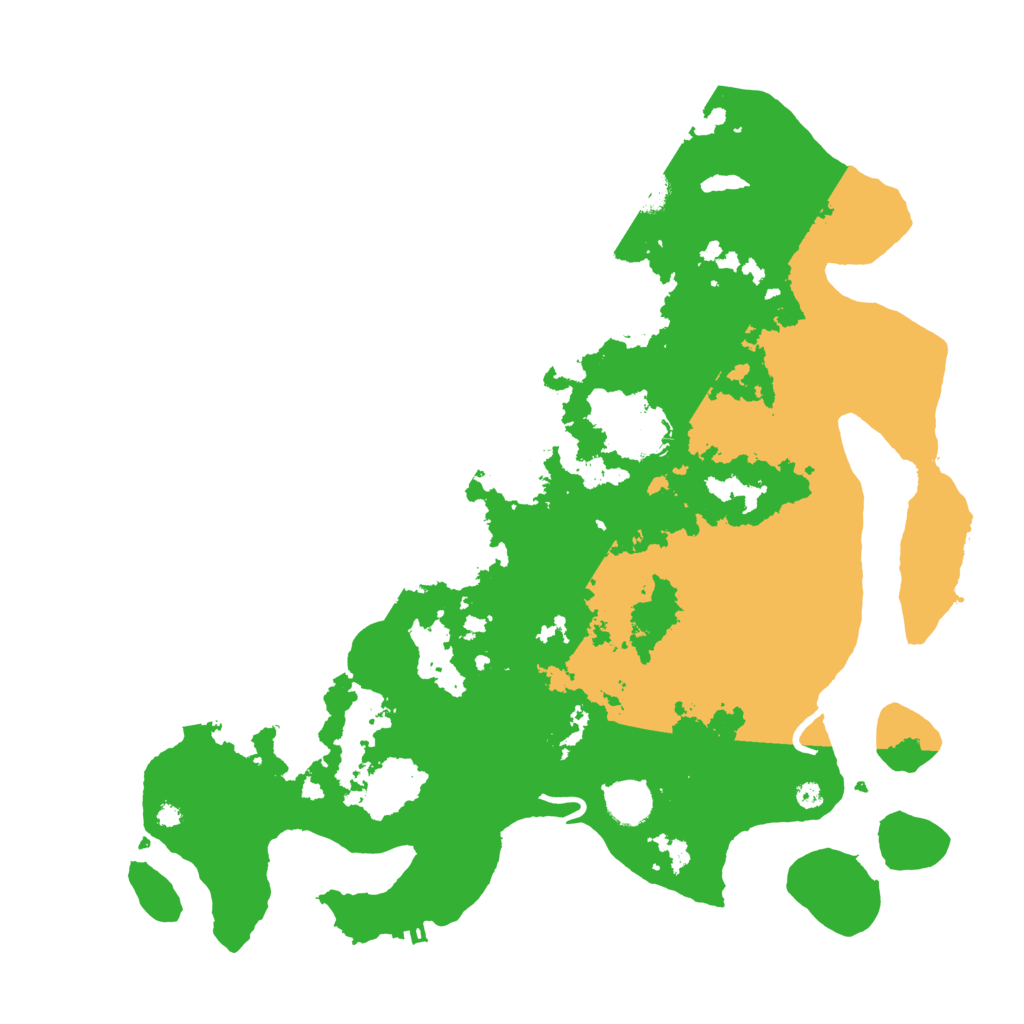 Biome Rust Map: Procedural Map, Size: 4000, Seed: 112121547
