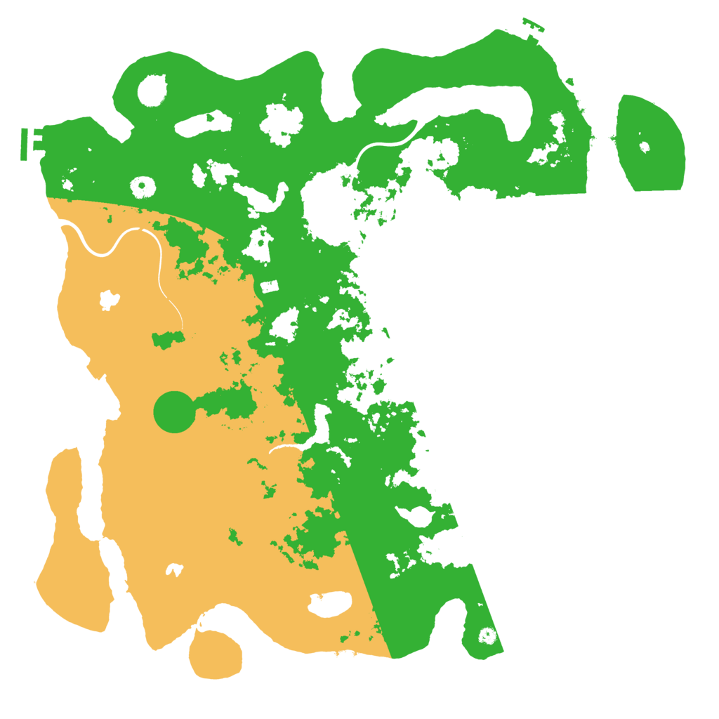 Biome Rust Map: Procedural Map, Size: 4500, Seed: 950649879