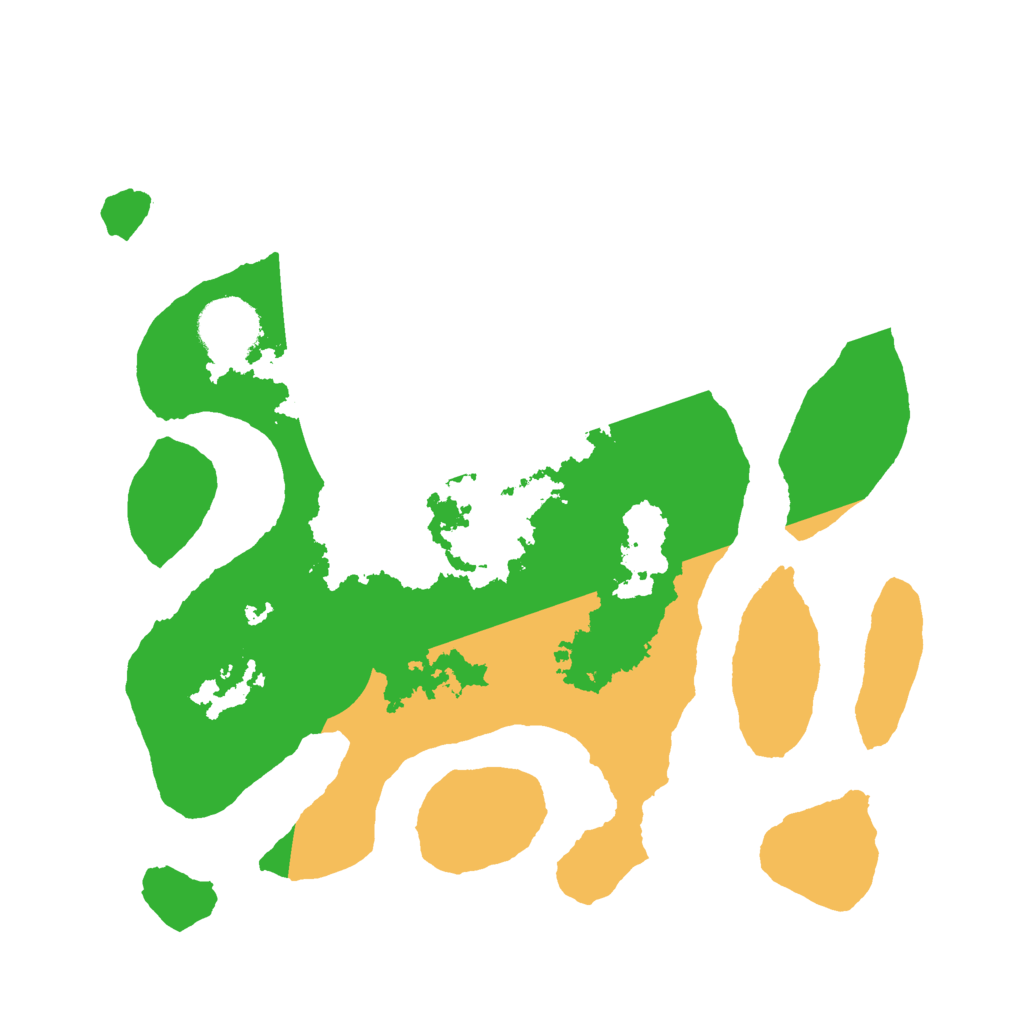 Biome Rust Map: Barren, Size: 3000, Seed: 199940