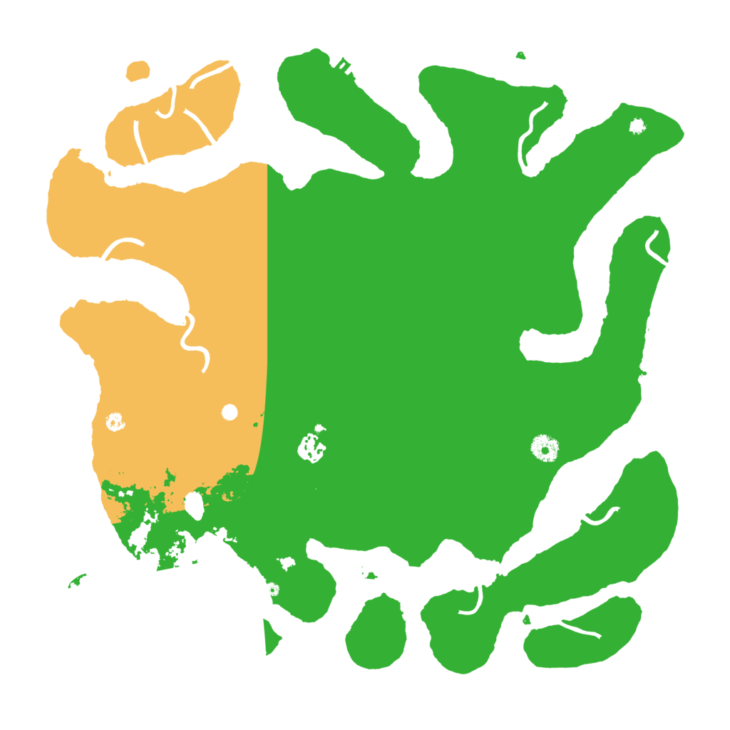 Biome Rust Map: Procedural Map, Size: 4000, Seed: 3465127