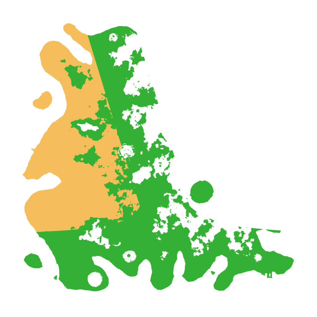 Biome Rust Map: Procedural Map, Size: 3850, Seed: 407552513