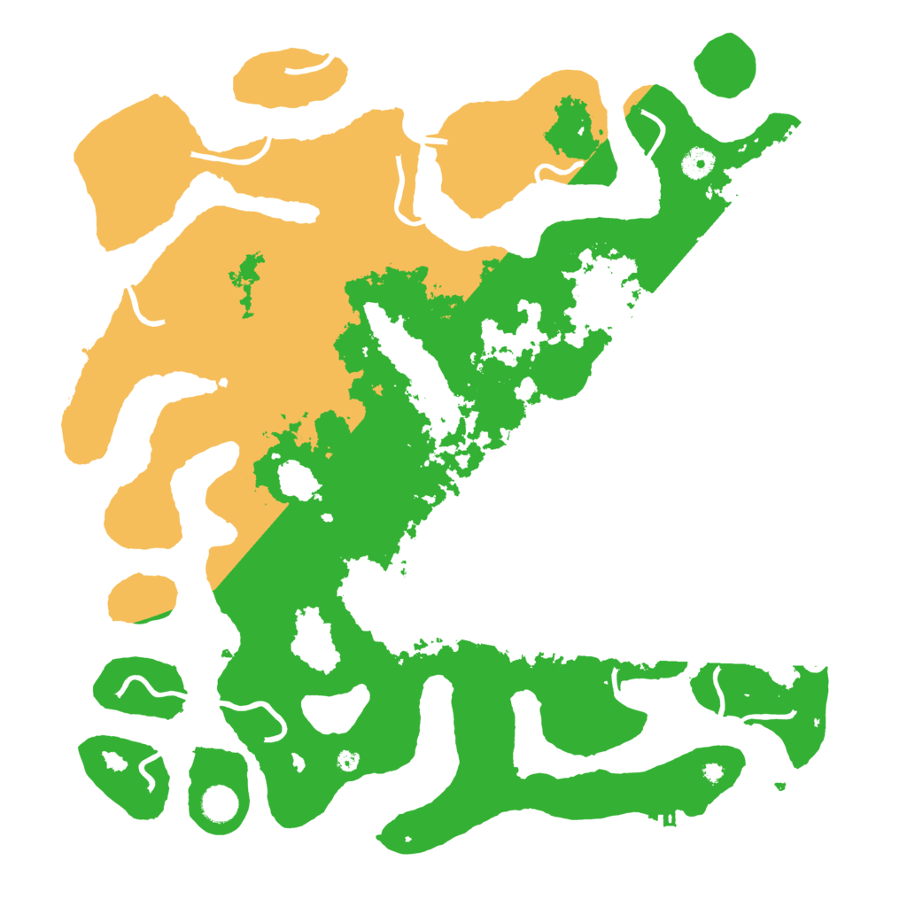 Biome Rust Map: Procedural Map, Size: 4333, Seed: 821146047