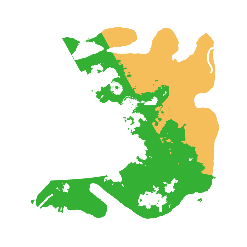 Biome Rust Map: Procedural Map, Size: 3000, Seed: 1050435957