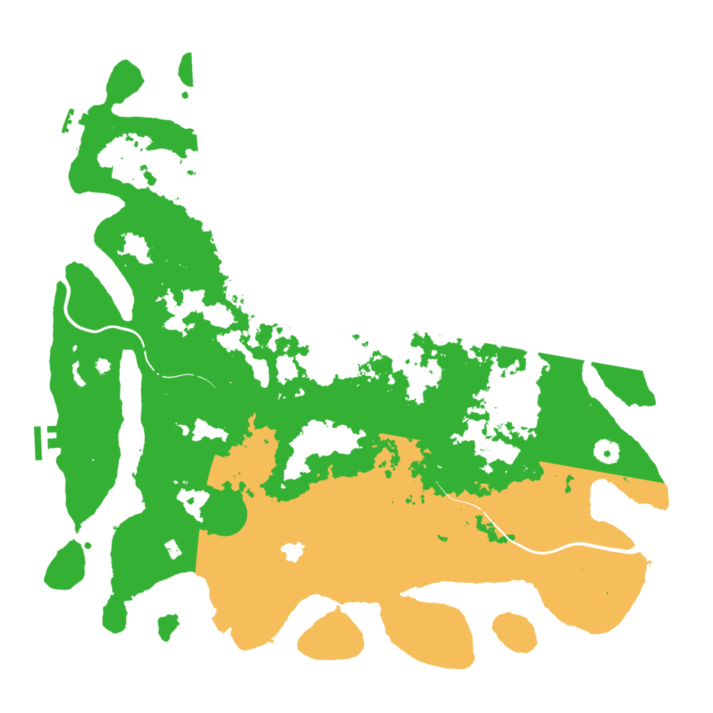 Biome Rust Map: Procedural Map, Size: 4250, Seed: 27220