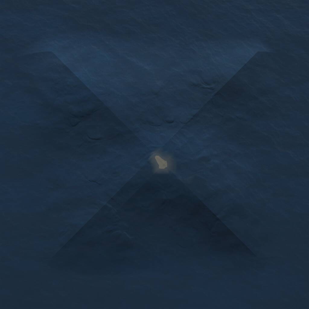 Rust Map: Procedural Map, Size: 1000, Seed: 214748364, 1 Monuments