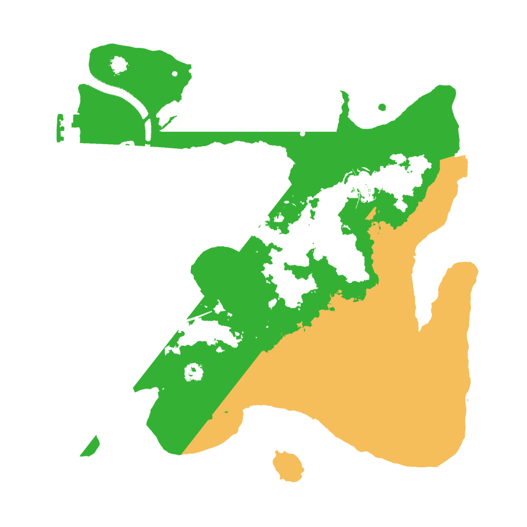 Biome Rust Map: Procedural Map, Size: 2800, Seed: 11925422