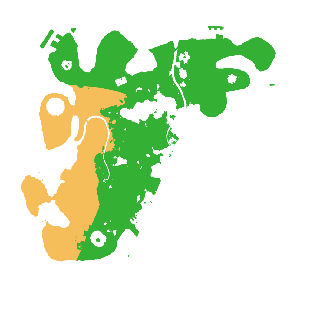 Biome Rust Map: Procedural Map, Size: 3000, Seed: 1725510867