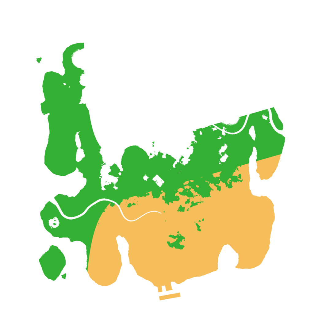 Biome Rust Map: Procedural Map, Size: 3000, Seed: 702630