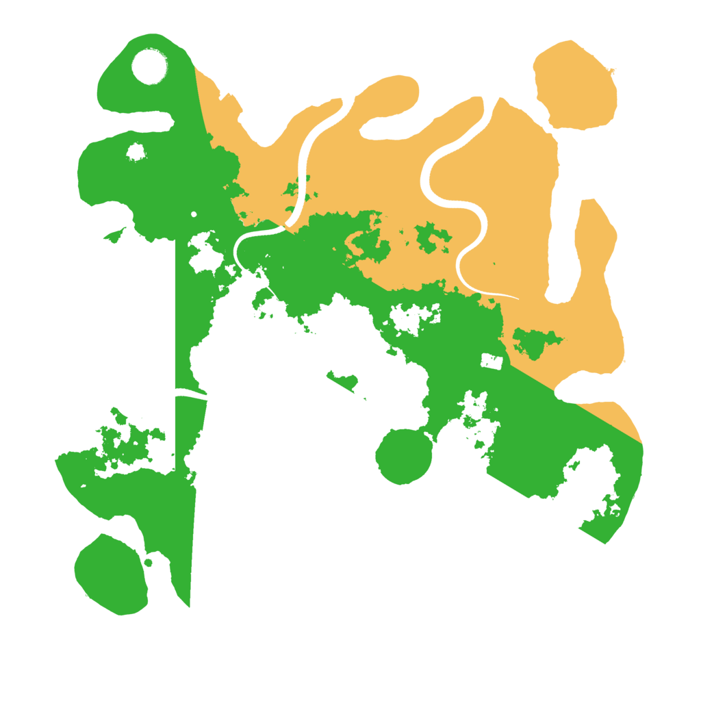 Biome Rust Map: Procedural Map, Size: 3500, Seed: 1343910097