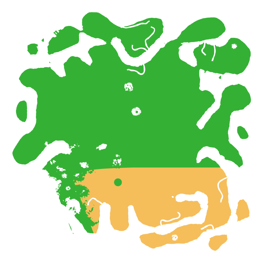 Biome Rust Map: Procedural Map, Size: 4500, Seed: 20845675