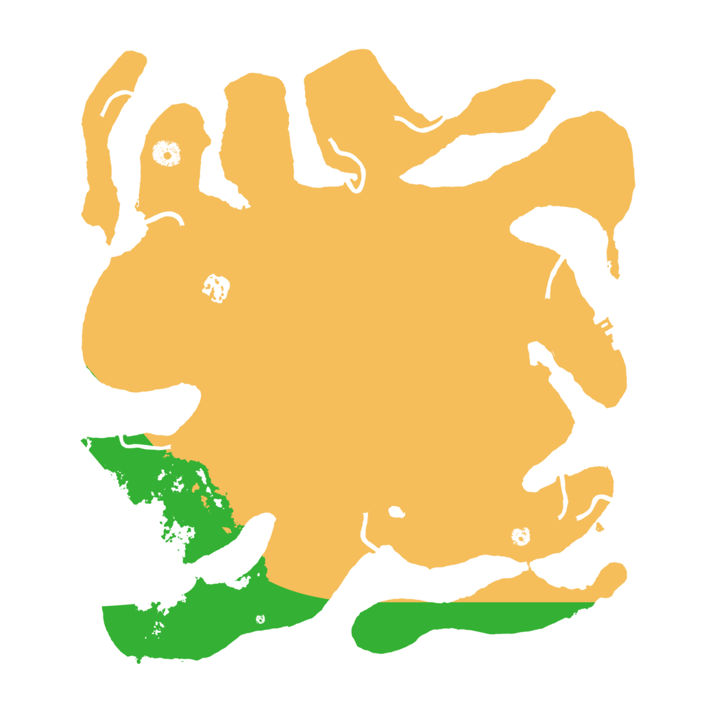 Biome Rust Map: Procedural Map, Size: 3850, Seed: 1444430165