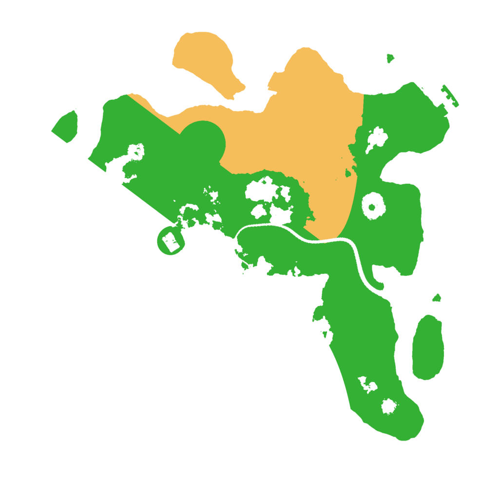 Biome Rust Map: Procedural Map, Size: 3000, Seed: 1973846656