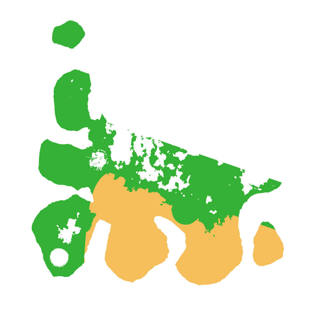 Biome Rust Map: Barren, Size: 3000, Seed: 903299