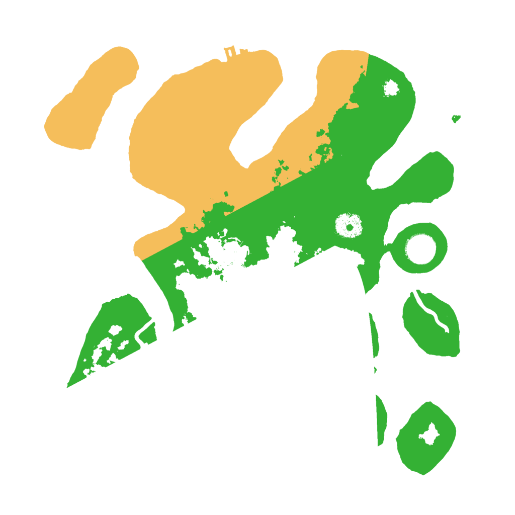 Biome Rust Map: Procedural Map, Size: 3000, Seed: 81219972