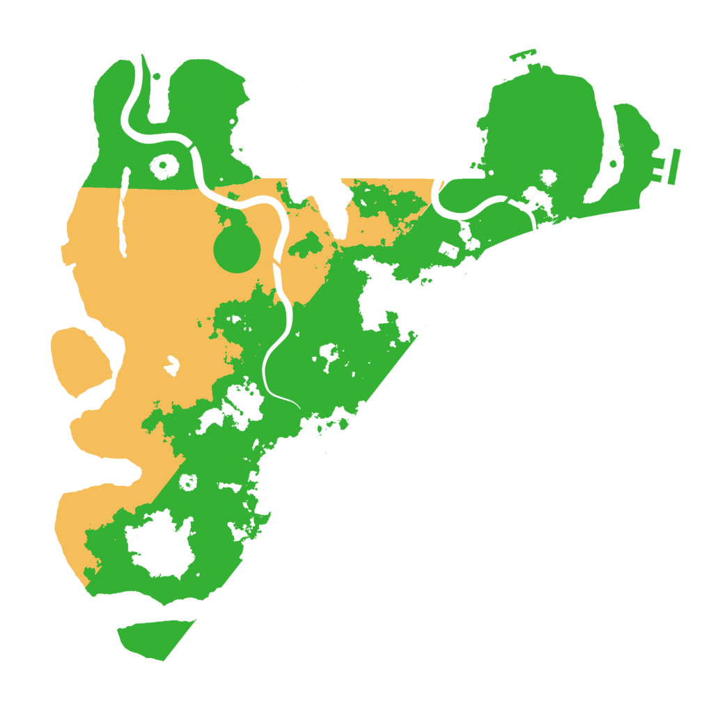 Biome Rust Map: Procedural Map, Size: 4000, Seed: 6349685