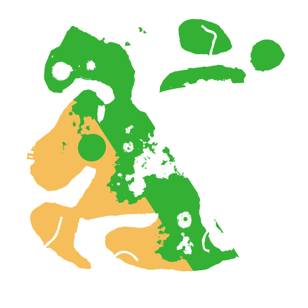 Biome Rust Map: Procedural Map, Size: 3000, Seed: 859878