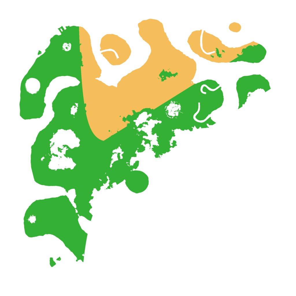 Biome Rust Map: Procedural Map, Size: 3500, Seed: 806154902