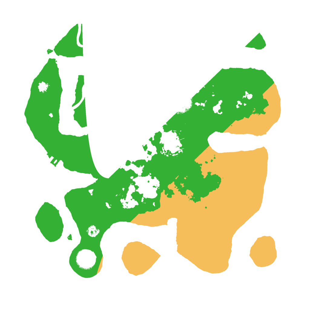 Biome Rust Map: Procedural Map, Size: 2800, Seed: 123456789