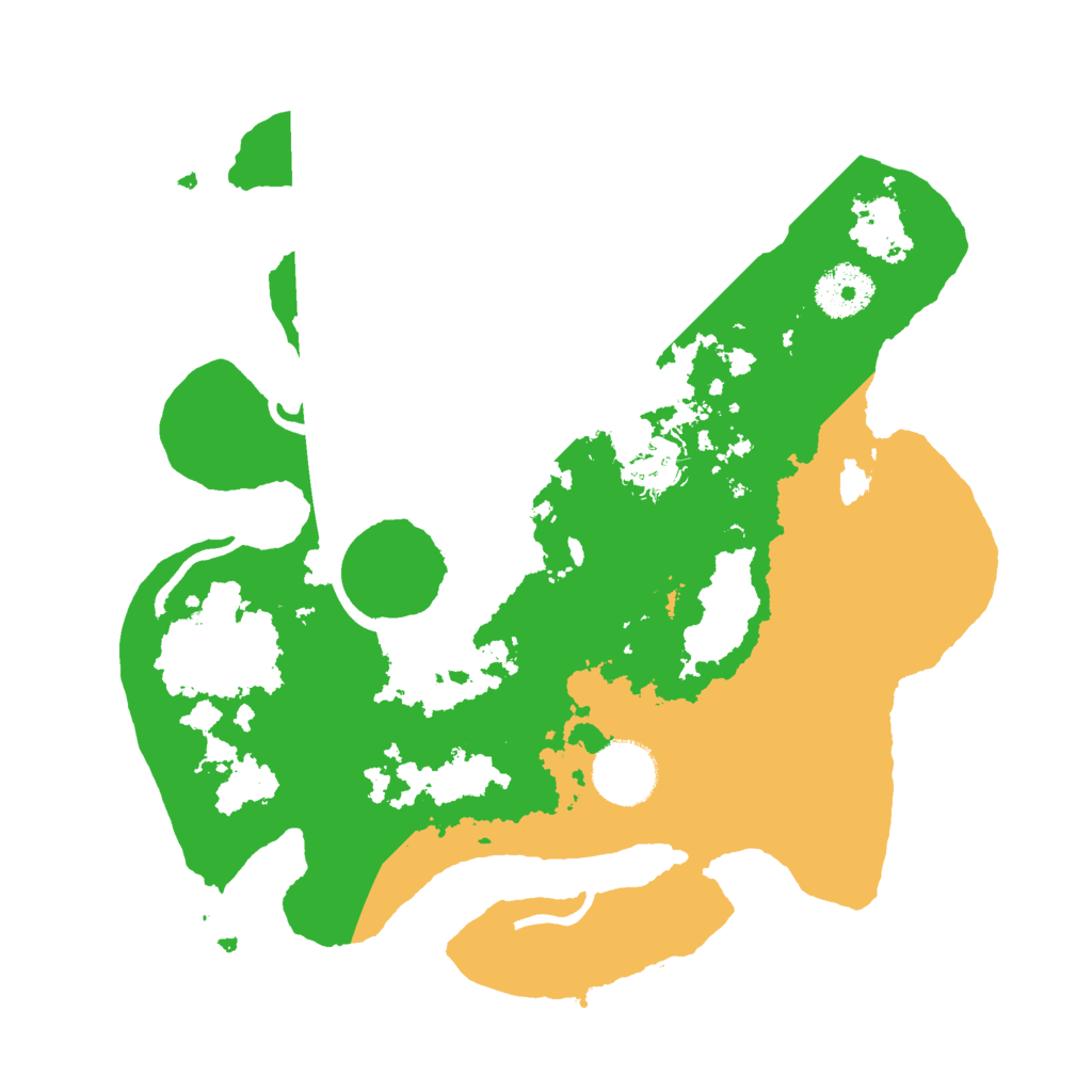 Biome Rust Map: Procedural Map, Size: 3000, Seed: 122283