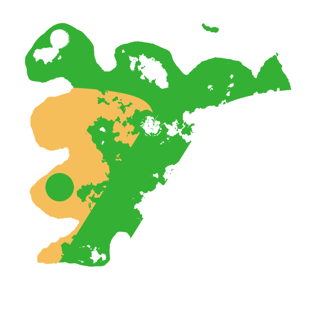 Biome Rust Map: Barren, Size: 3000, Seed: 465393770