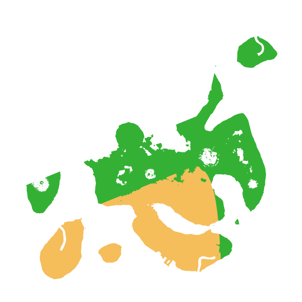 Biome Rust Map: Procedural Map, Size: 3000, Seed: 2124163126