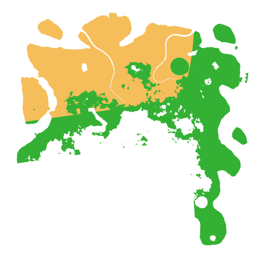Biome Rust Map: Procedural Map, Size: 4000, Seed: 98247