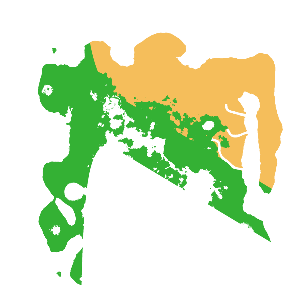 Biome Rust Map: Procedural Map, Size: 3000, Seed: 1030927342