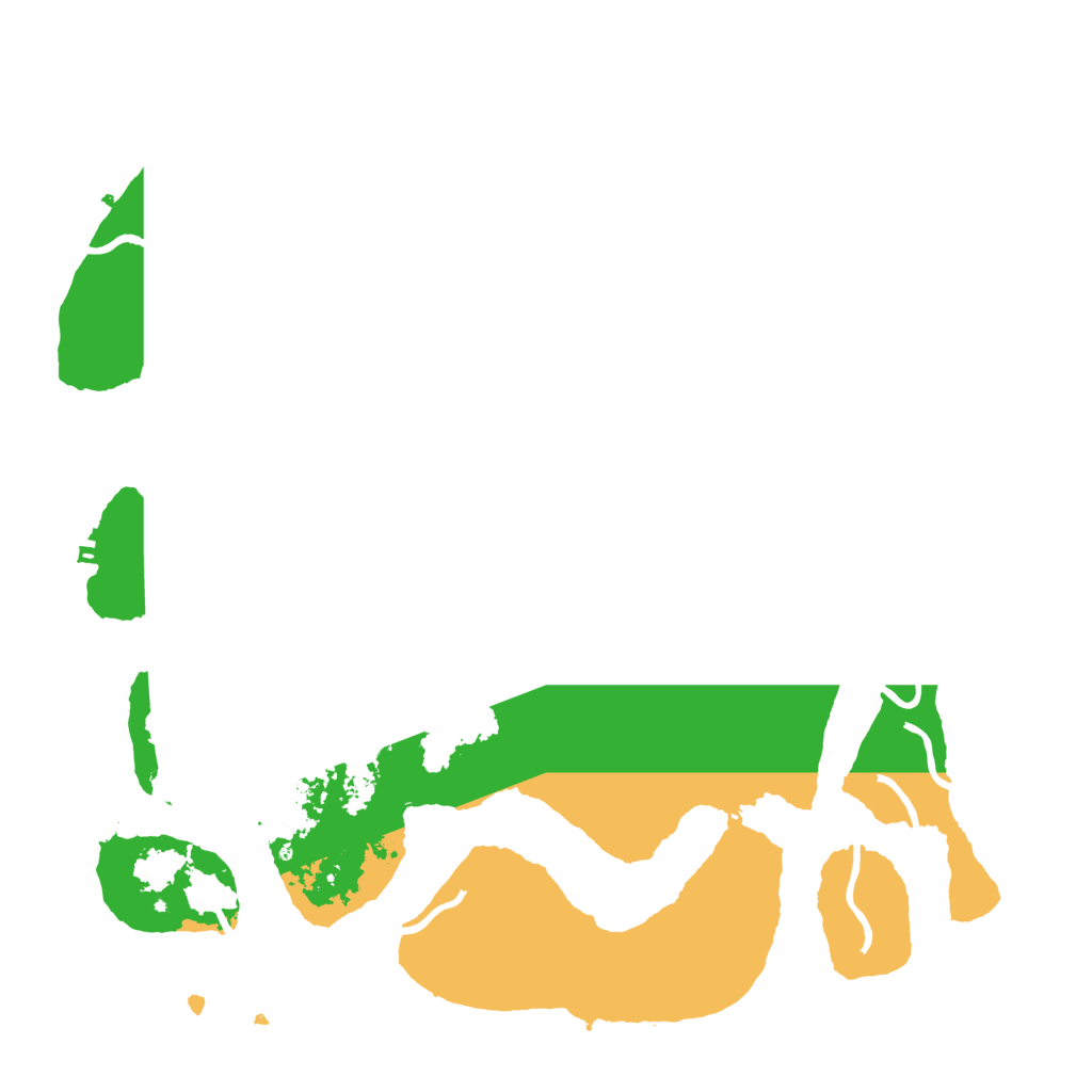 Biome Rust Map: Procedural Map, Size: 4000, Seed: 1551445957