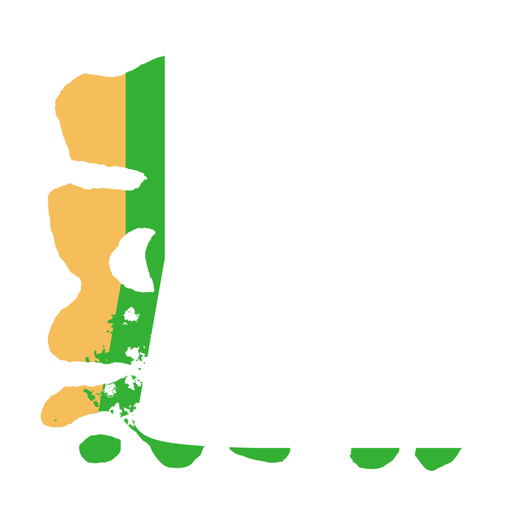 Biome Rust Map: Barren, Size: 3500, Seed: 12344415