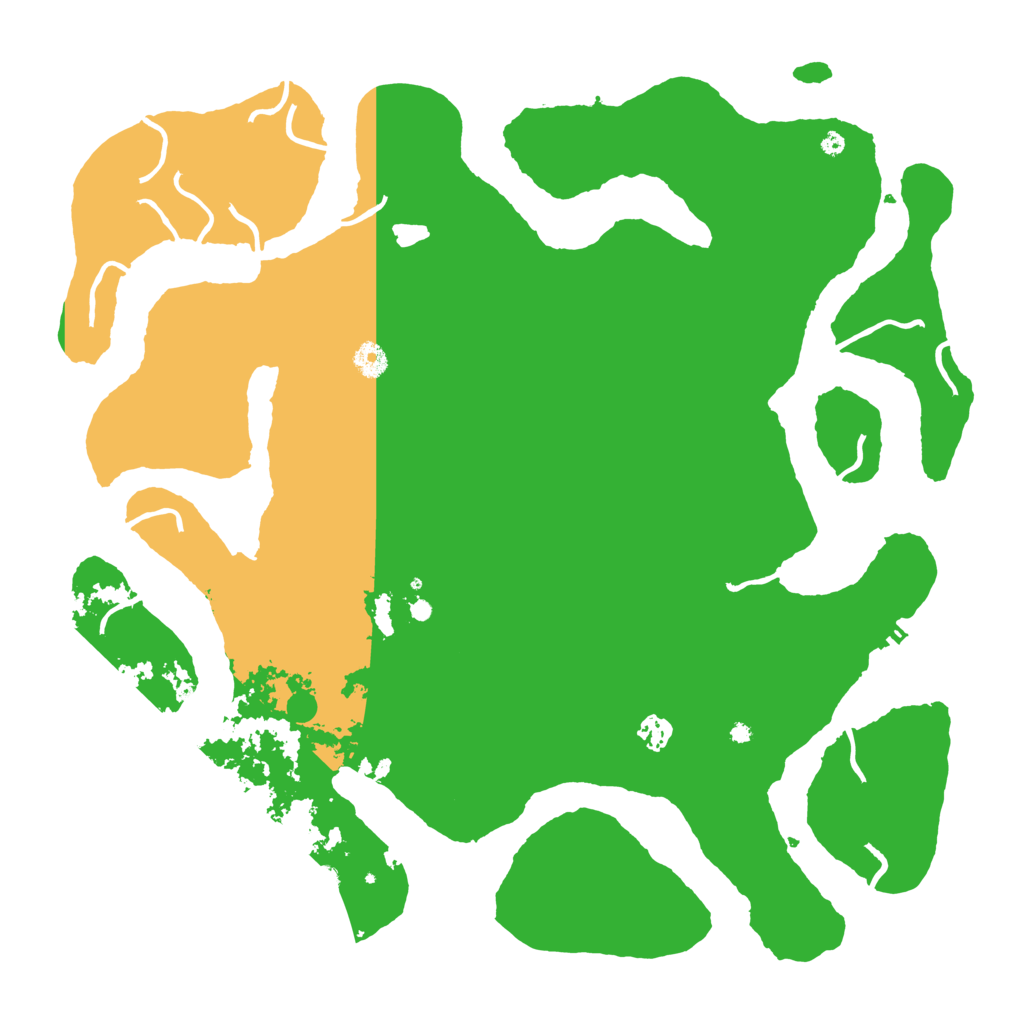 Biome Rust Map: Procedural Map, Size: 4500, Seed: 5044